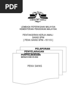 Manual Peka Sains Spm 2011