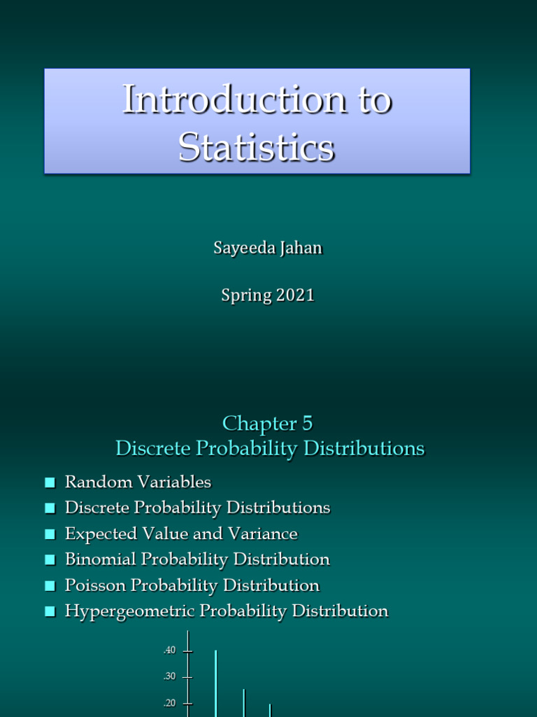 Discrete Probability Distributions Overview | PDF | Probability ...