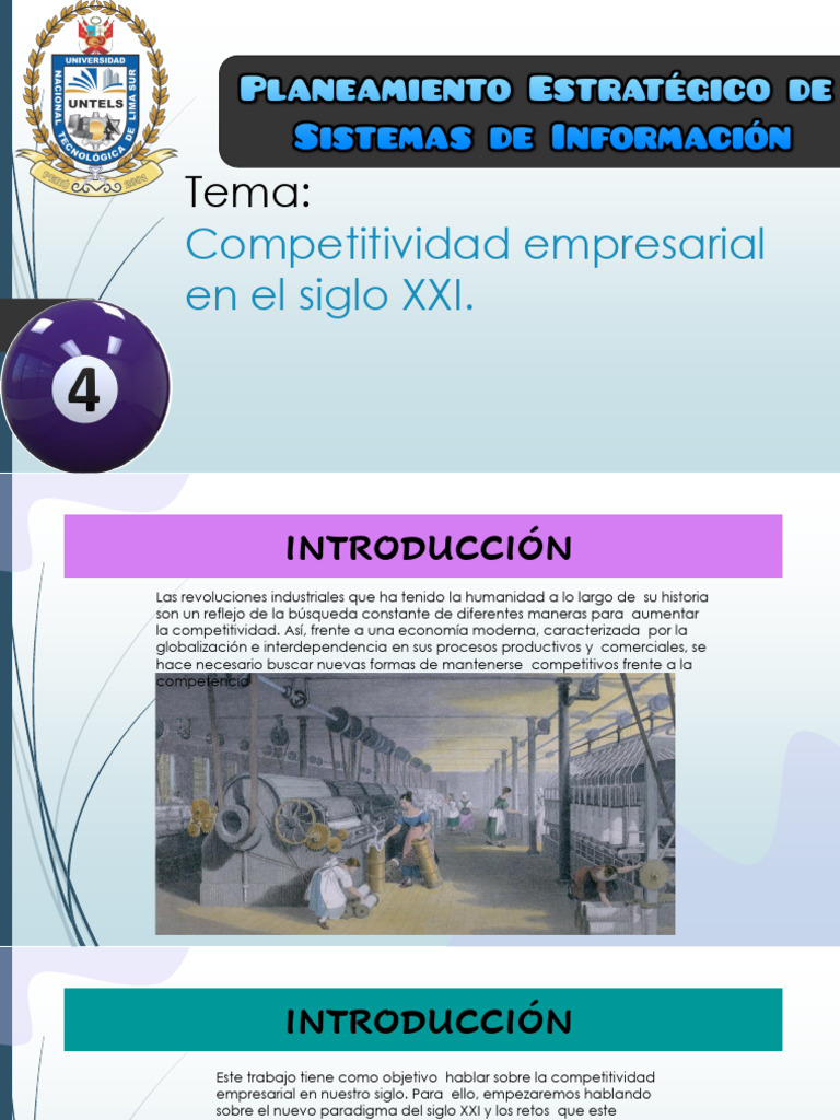 Competitividad Empresarial en el Siglo XXI | PDF | Business ...
