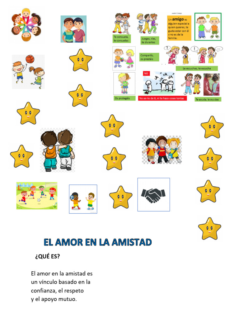 EL AMOR EN LA AMISTAD | PDF