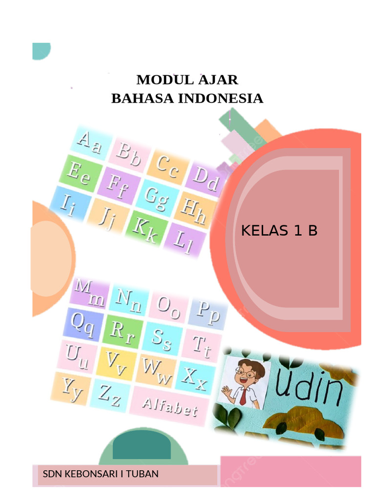 Modul Ajar Huruf Abjad Kelas 1 SD | PDF