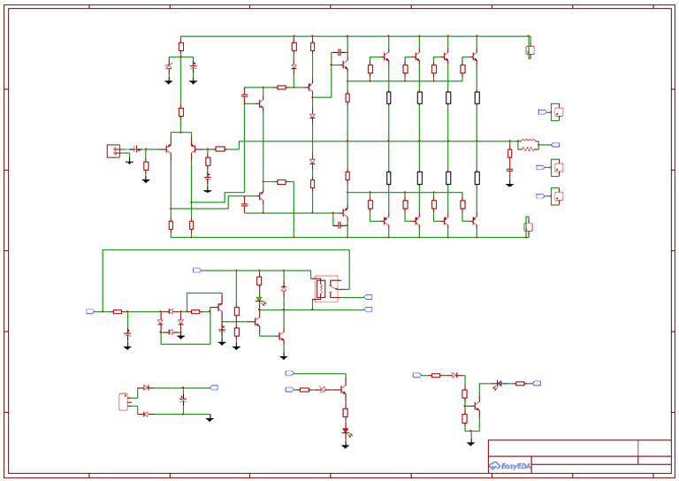 Schematic - 4 Pairs 100watts Amp Rockola - 2022-11-12 | PDF