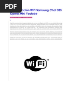 Download Configuracin WiFi Samsung Chat 335 Opera Mini Youtube by mrcarlitoxx SN78281534 doc pdf
