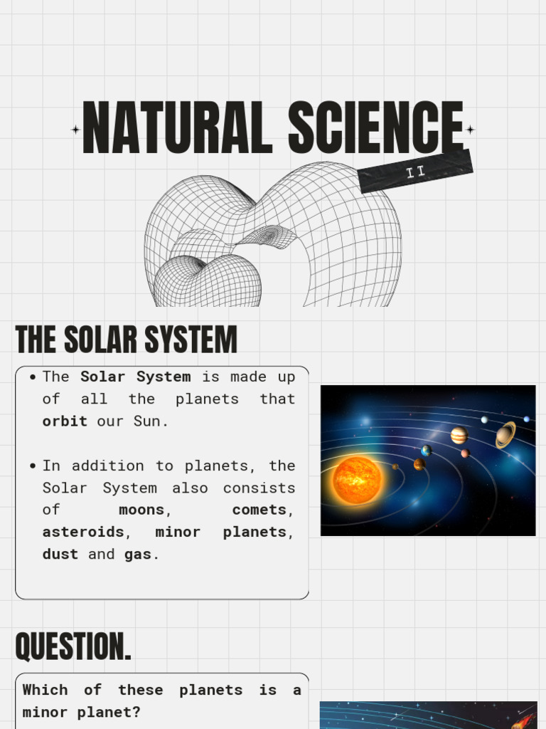 Overview of the Solar System | PDF | Planets | Solar System
