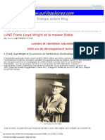 Frank Lloyd Wright Et La Maison Robie PDF