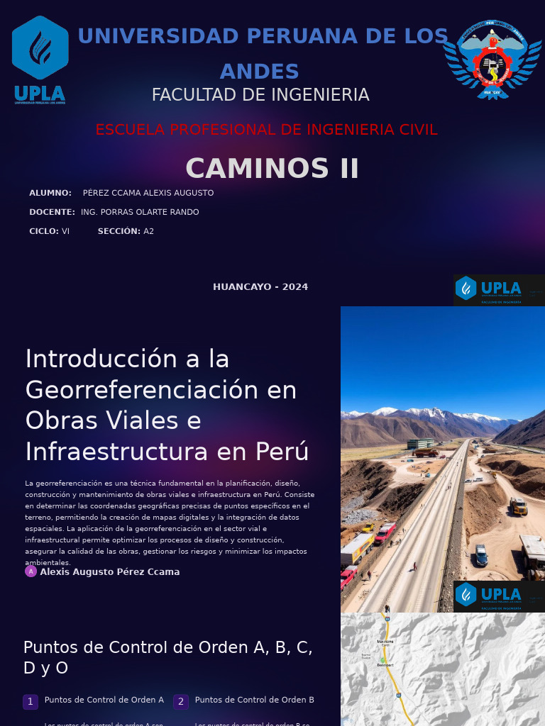 Georreferenciacion - Alexis Augusto Perez Ccama | PDF | Medición ...