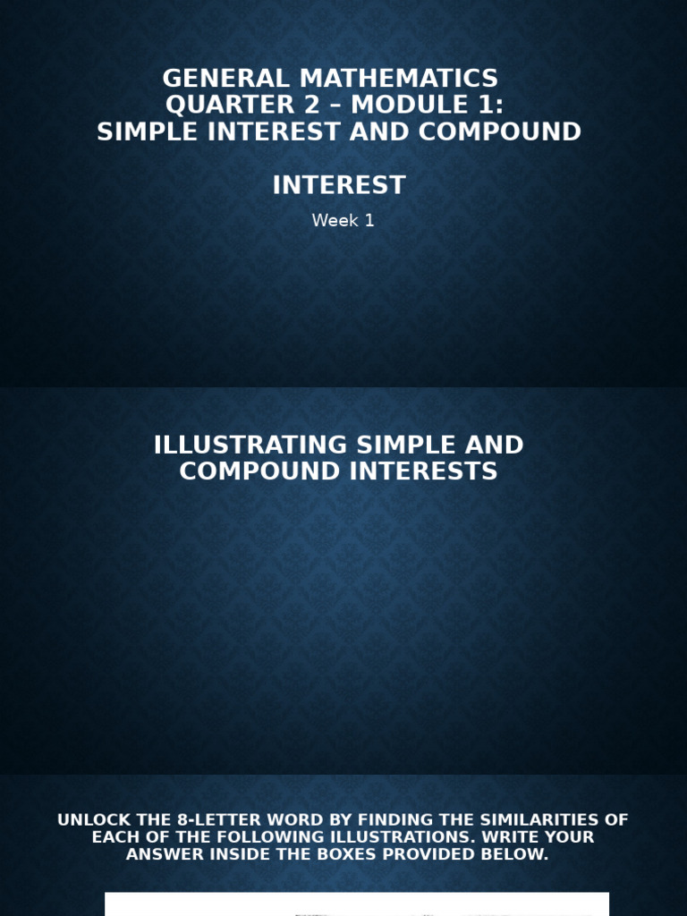 Simple and Compound Interest Guide | PDF | Interest | Compound Interest
