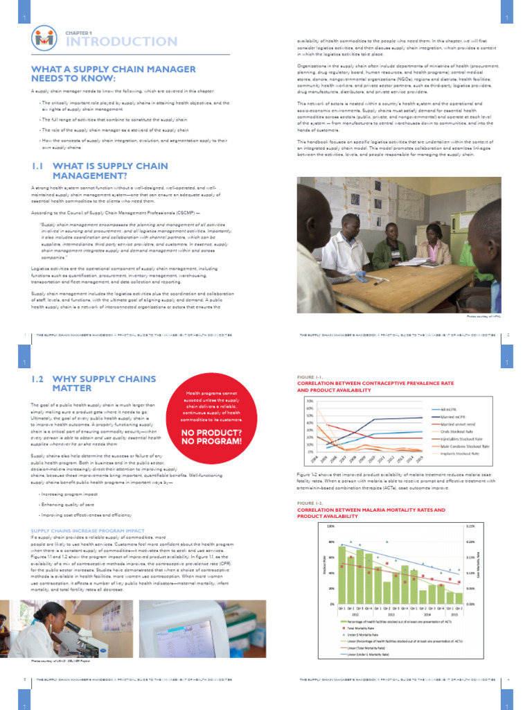 Supply Chain Management in Health Care | PDF | Supply Chain | Supply ...