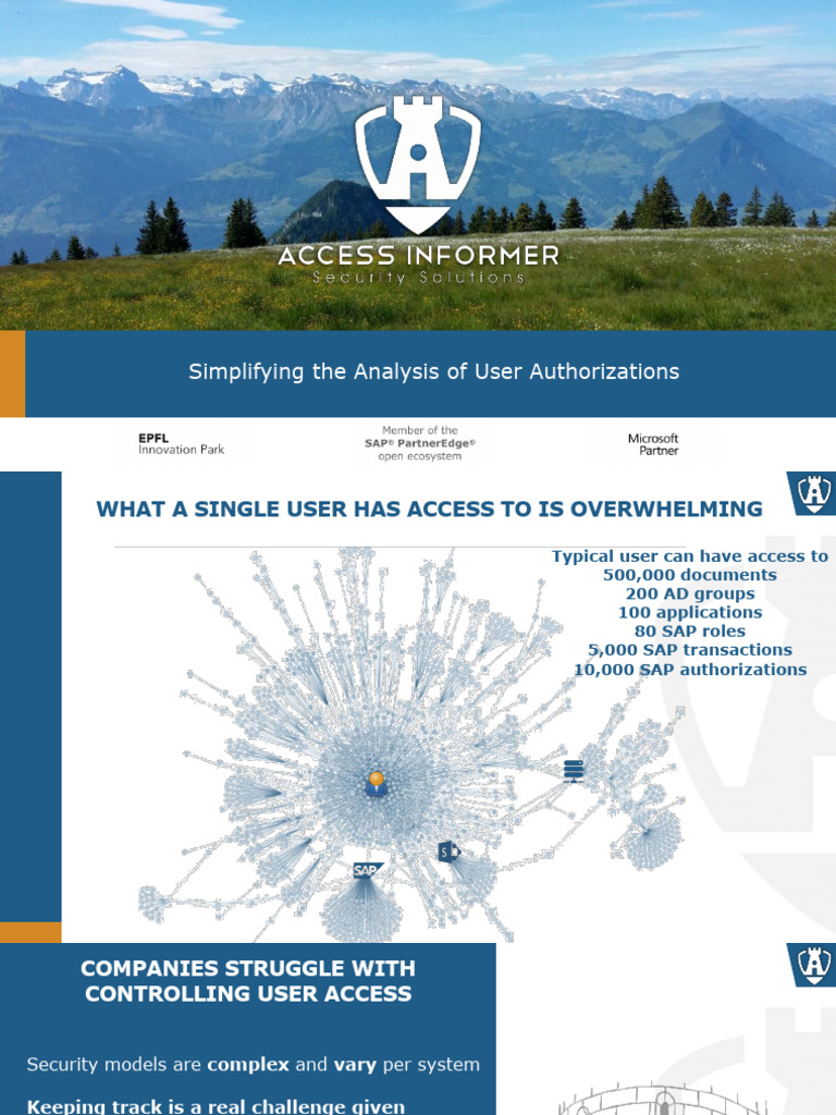 Access Informer - Overview Presentation | PDF | Regulatory Compliance ...