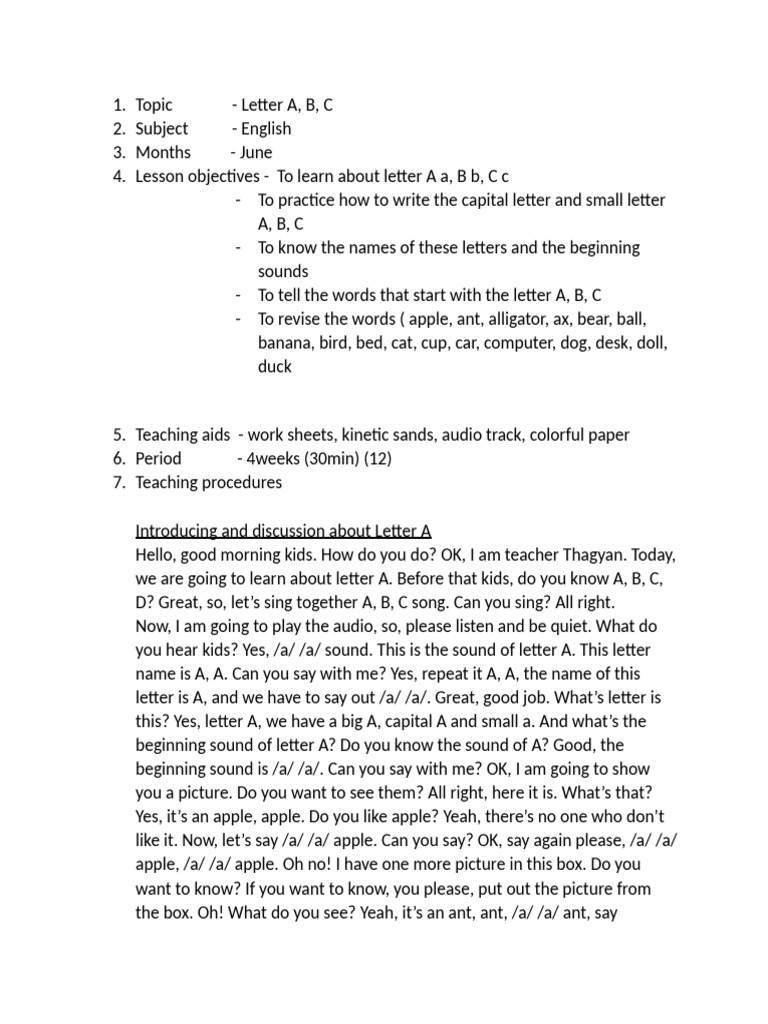 Macro Lesson Plan Of English Pdf Free Download