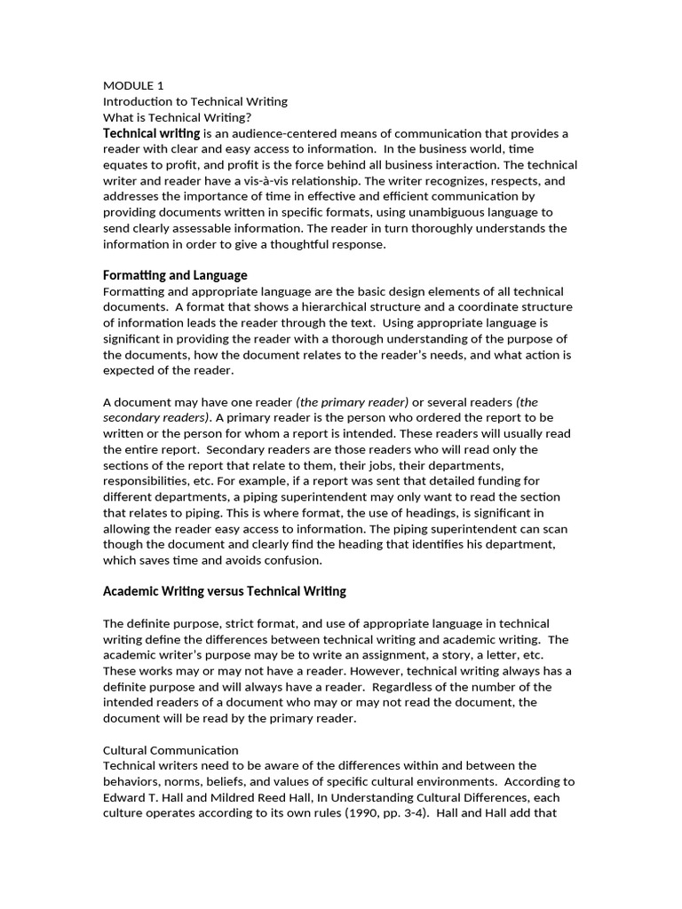 Essentials of Technical Writing | PDF | Technical Communication ...