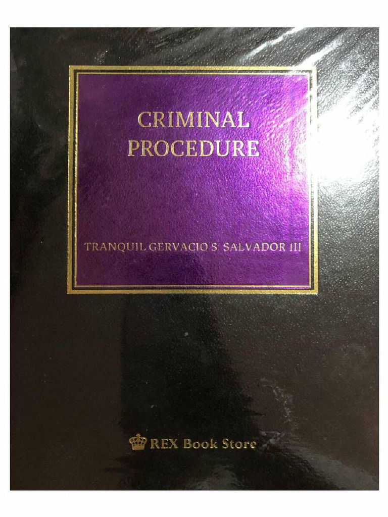 Crim Pro | PDF