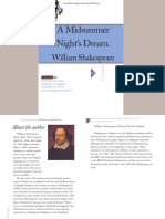 Shakespeare Amid Summer Night Dream