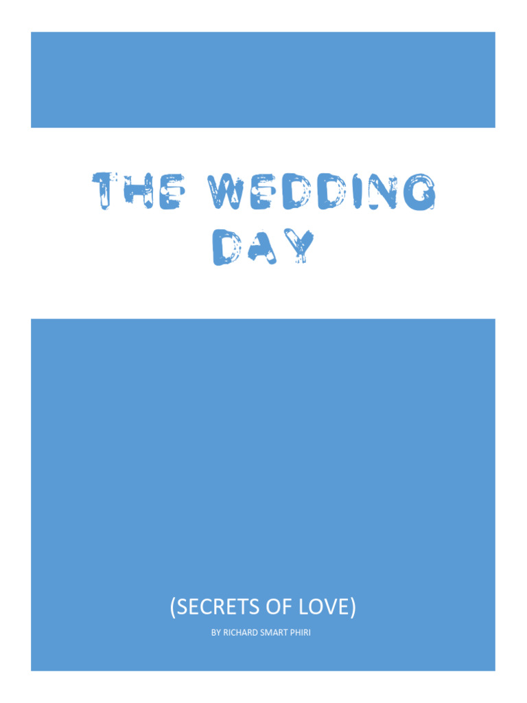 The Wedding Pdf
