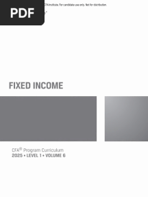 CFA LV1 2025 - Volume 6 - Fixed Income