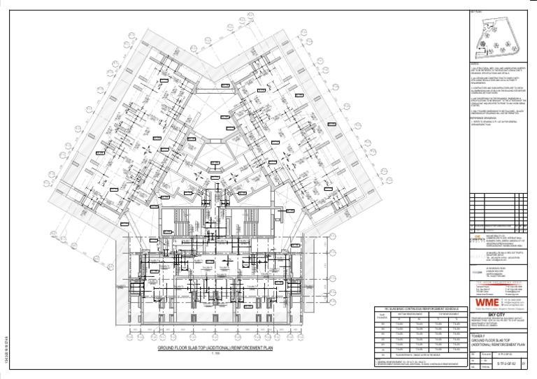 Ground Floor Slab Reinforcement Plan | PDF