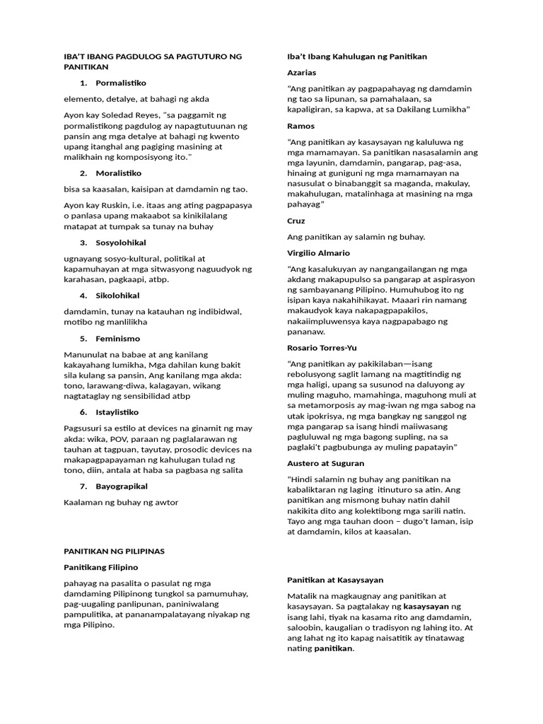 Midterm Reviewwer | PDF