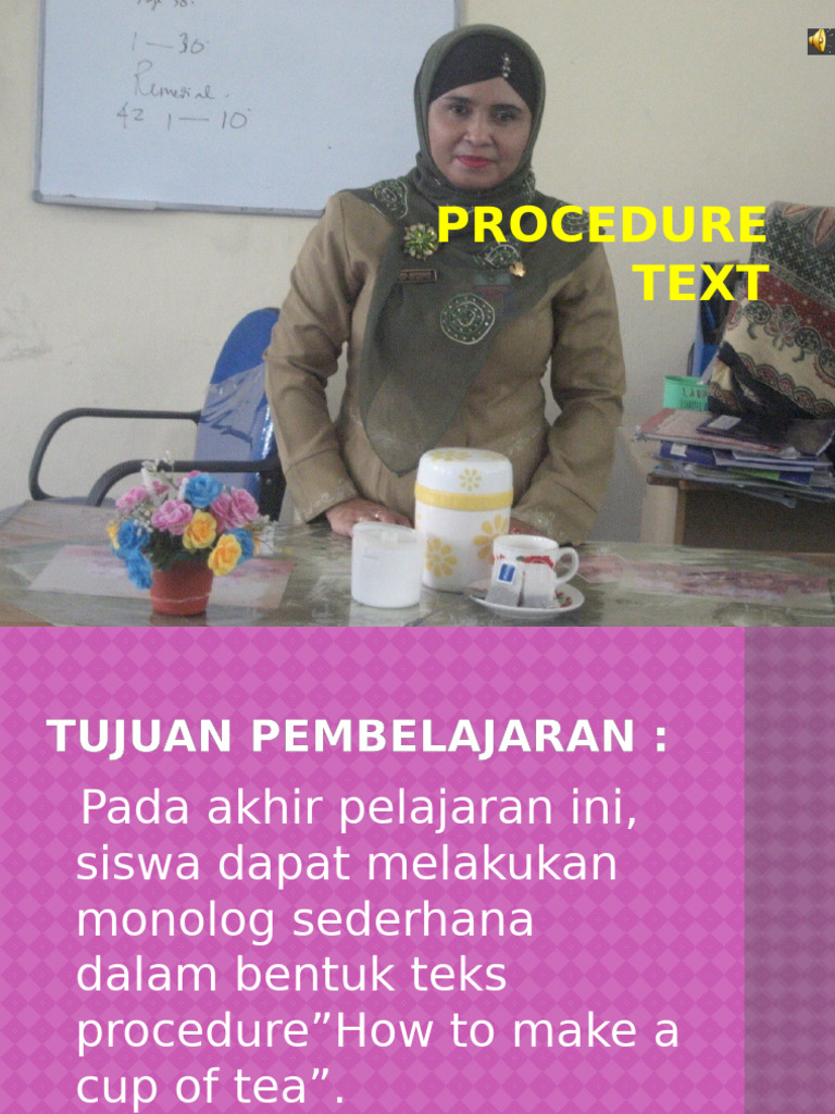 How to Make a Cup of Tea: Procedure Guide | PDF