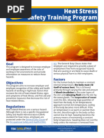 Heat Illness Prevention Pre-Test Guide | PDF | Hyperthermia | Humidity