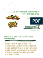 Nutrients & Functional Components f&v Sharma