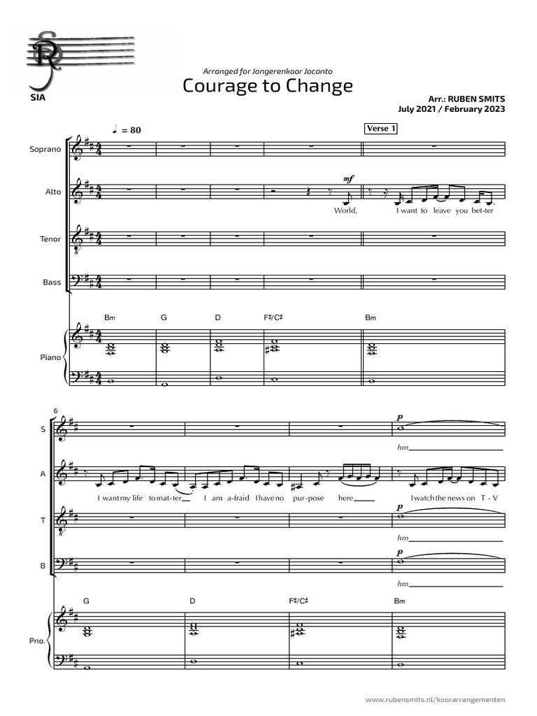 Sia Courage To Change Satbp Pdf