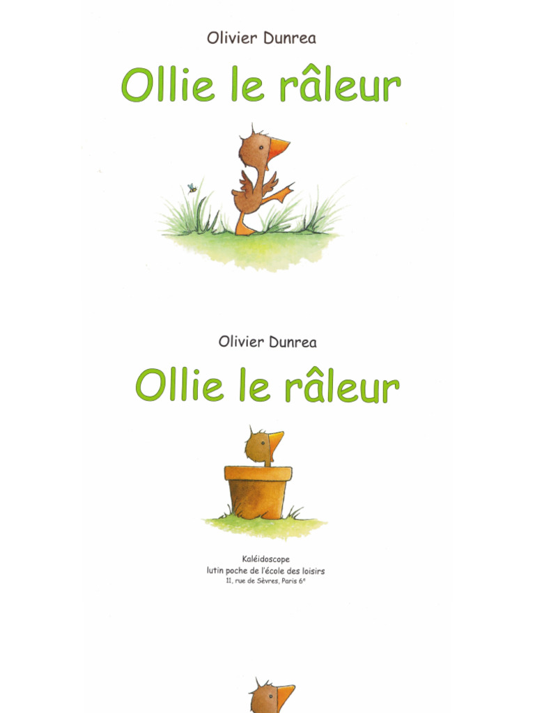 Ollie Le Râleur | PDF