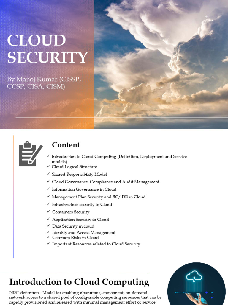 Cloud Security Essentials and Governance | PDF | Cloud Computing ...