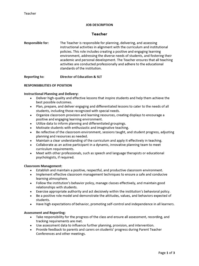 teacher-job-description-pdf-teachers-classroom-management