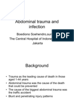Abdominal Trauma and Infection 1