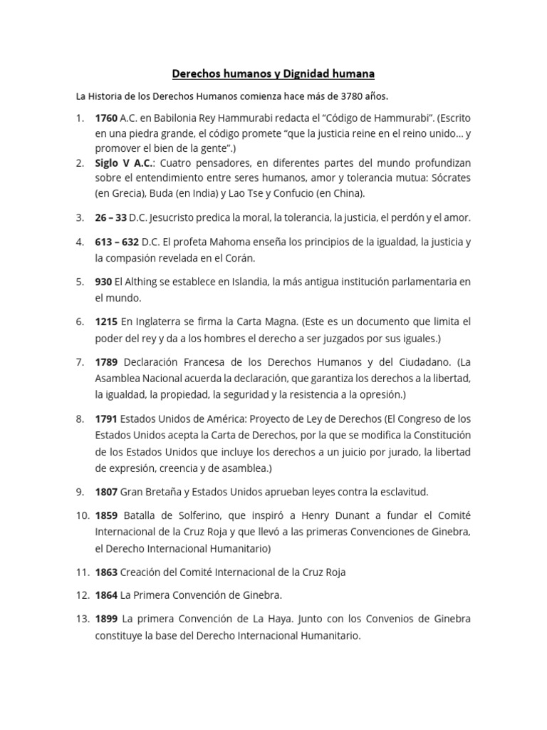Derechos Humanos y Dignidad Humana | PDF | Dignidad | Convenio europeo