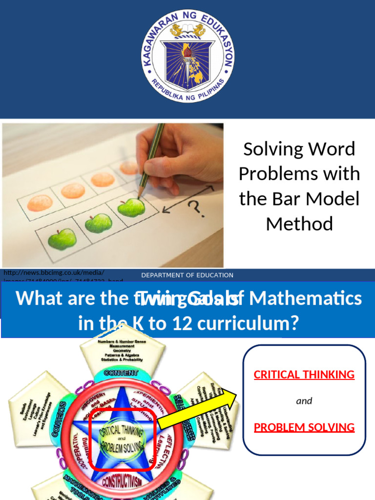 7 Solving Word Problems Using The Bar Model Method | PDF | Mathematics