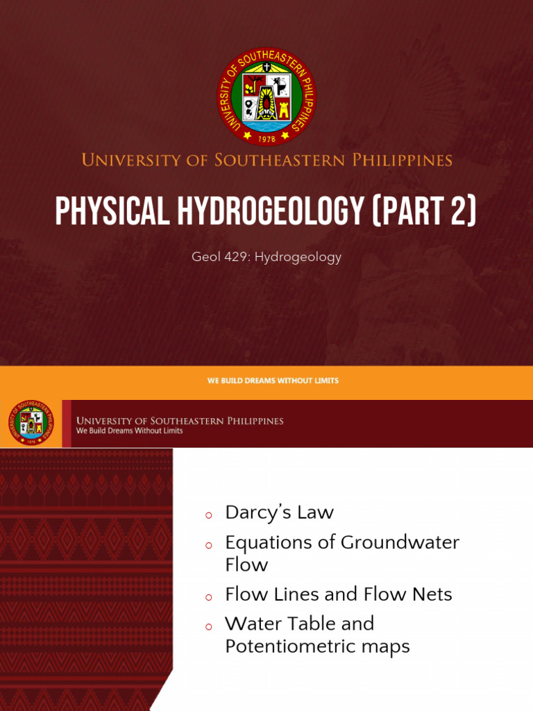 Groundwater Flow and Darcy's Law Explained | PDF | Hydrogeology | Aquifer