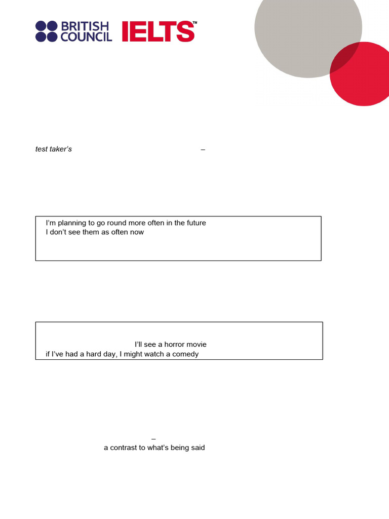 Split Speaking Part 1 Developing Fluency And Coherence Pdf