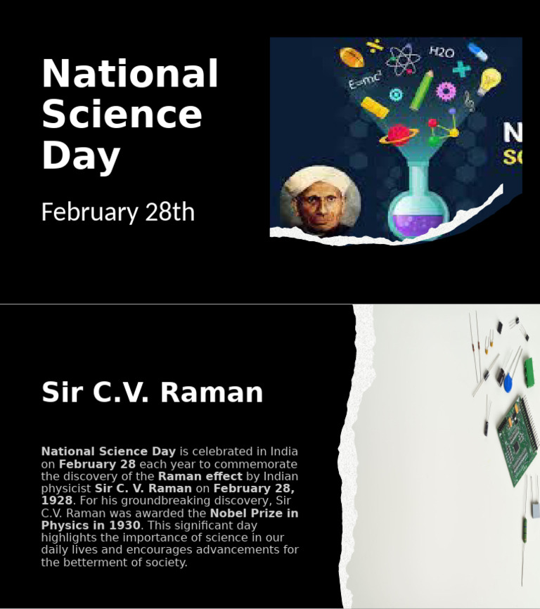 National Science Day: Celebrating C.V. Raman | PDF