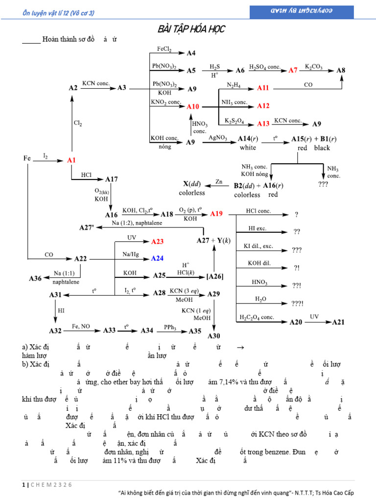Vô Cơ 3 | PDF