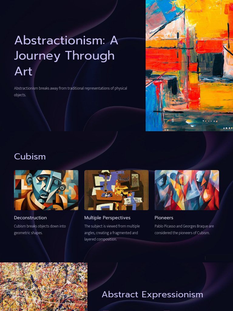 Exploring Abstractionism in Art | PDF | Abstract Art | Modernity