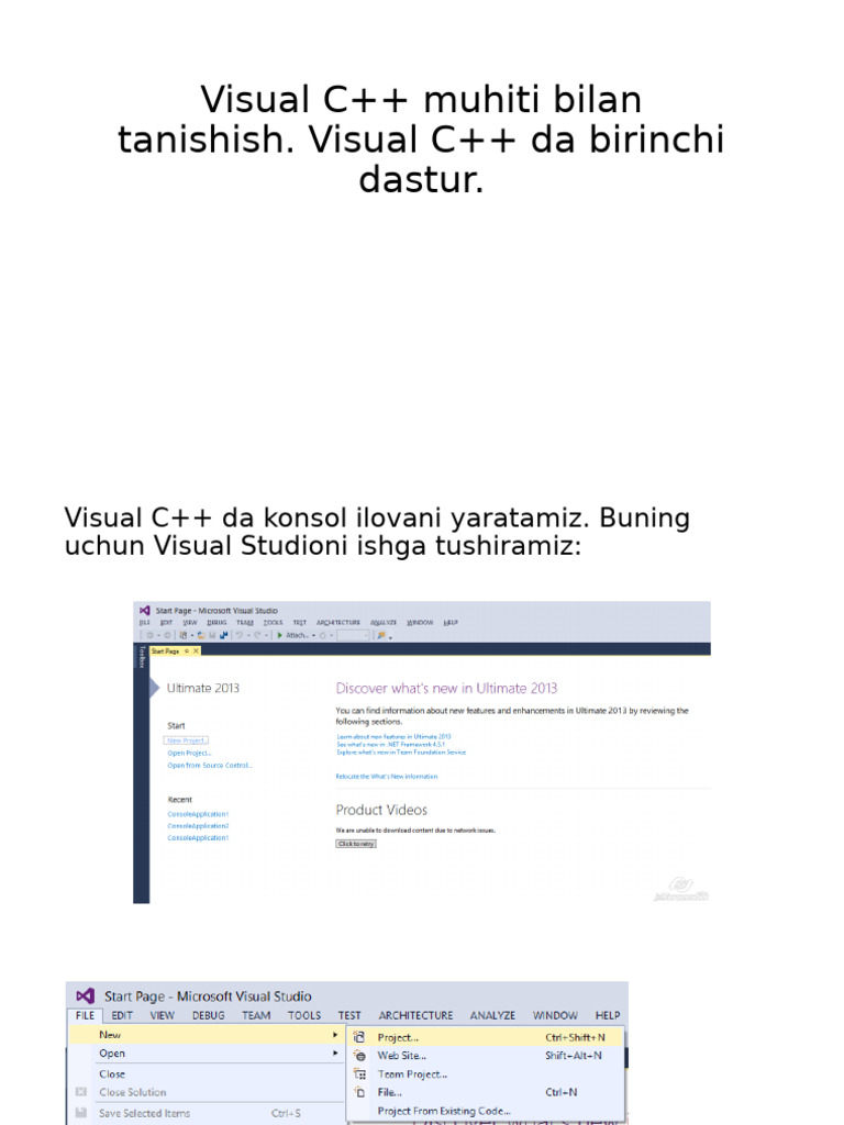 Visual C++ 01 | PDF