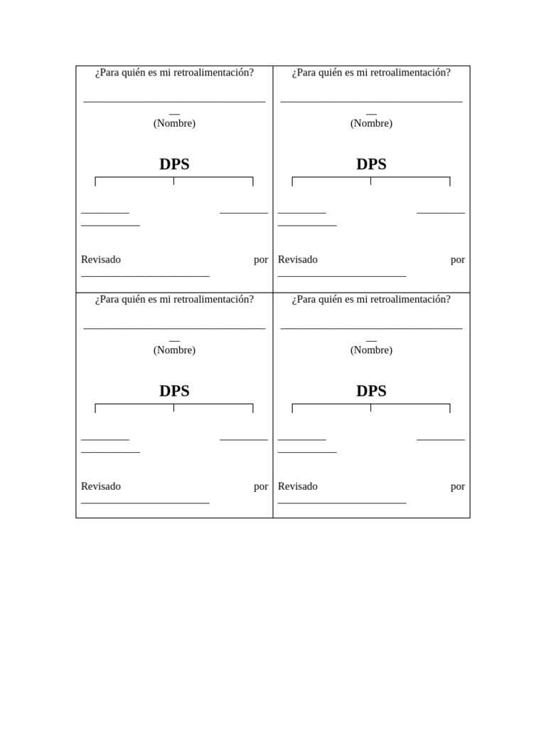 DPS - IV Medio | PDF