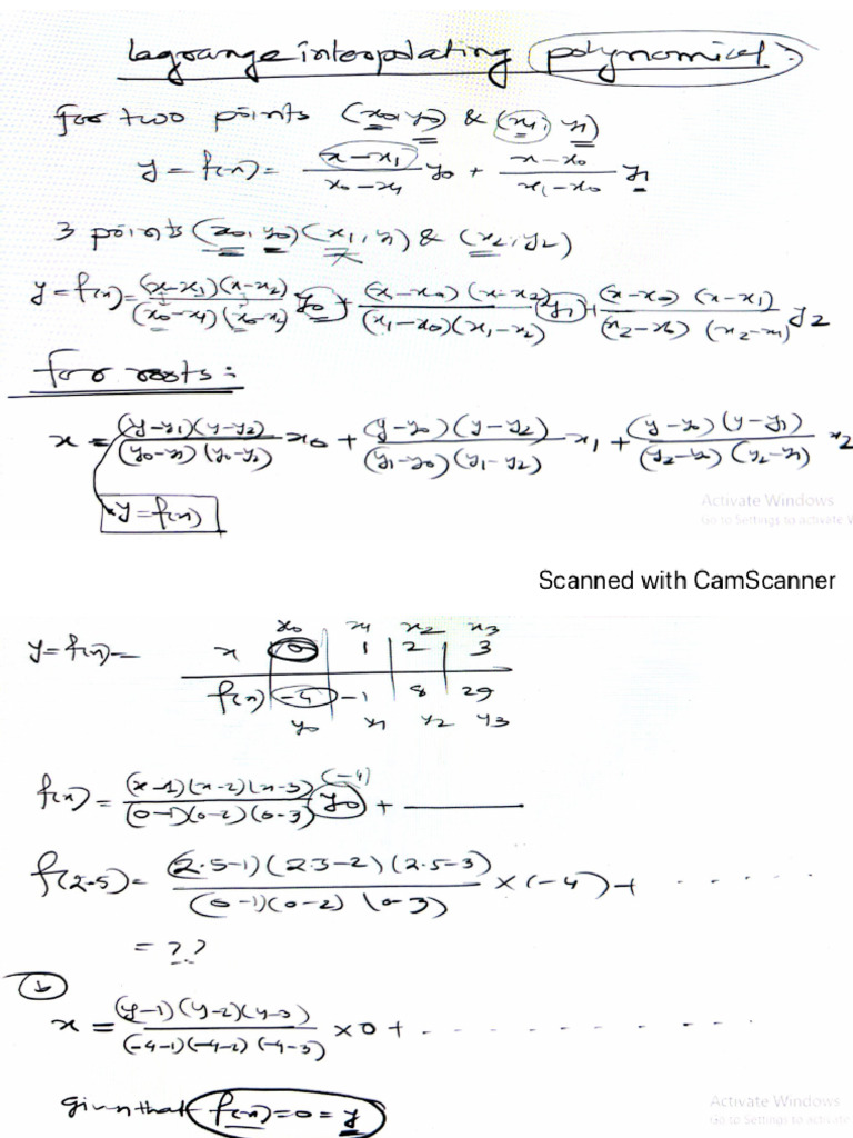 3rd July Math Class Notes | PDF