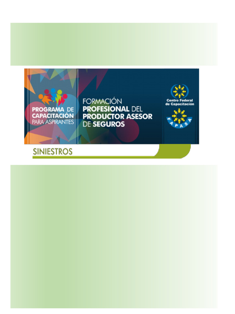 MANUAL DE SINIESTROS | PDF | Póliza de seguros | Seguro
