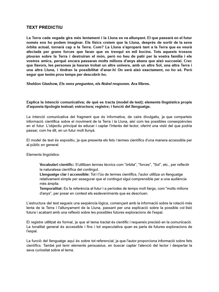 Còpia de Text Predictiu Per Analitzar | PDF