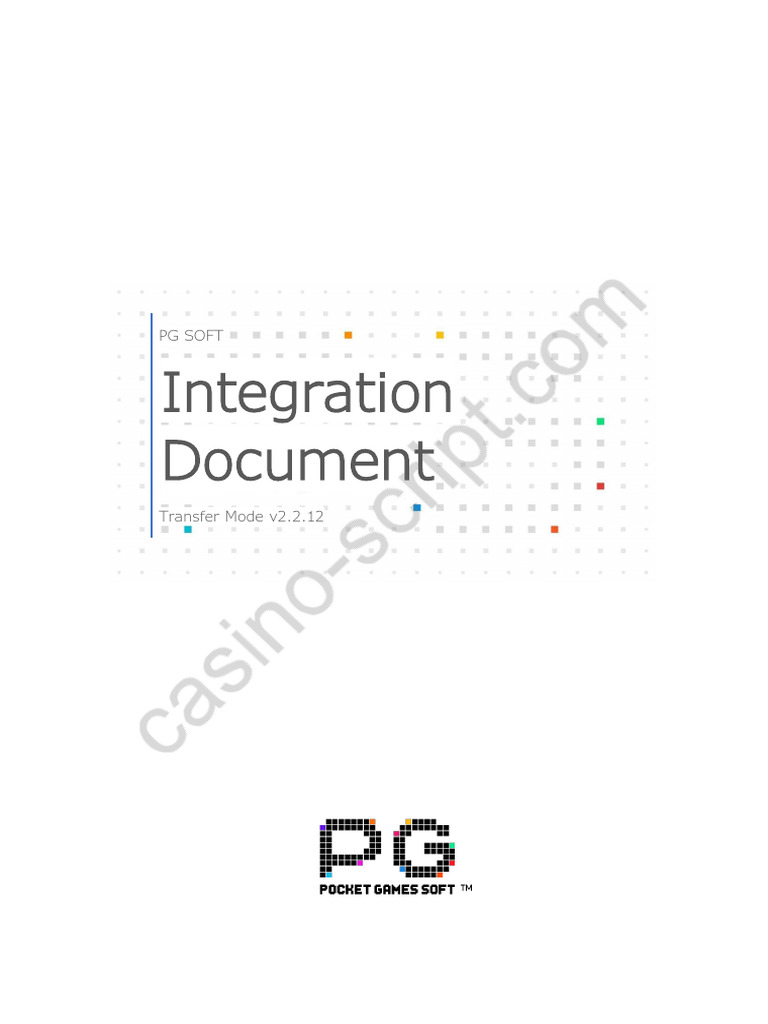 PGSoft Integration Document Transfer Mode v2.2.12 | PDF | World Wide Web |  Internet & Web