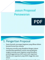 Menyusun Proposal Penawaran