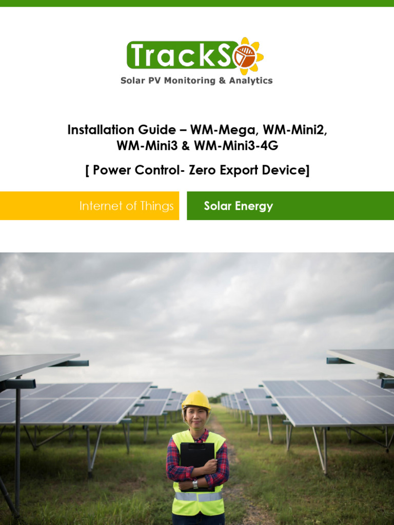 IoT Solar Energy Installation Guide | PDF | Ip Address | Internet