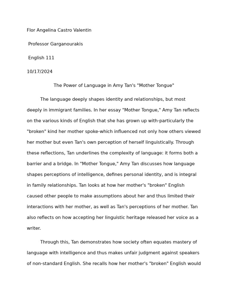 flor-castro-mother-tongue-by-amy-tan-2-pdf-english-language