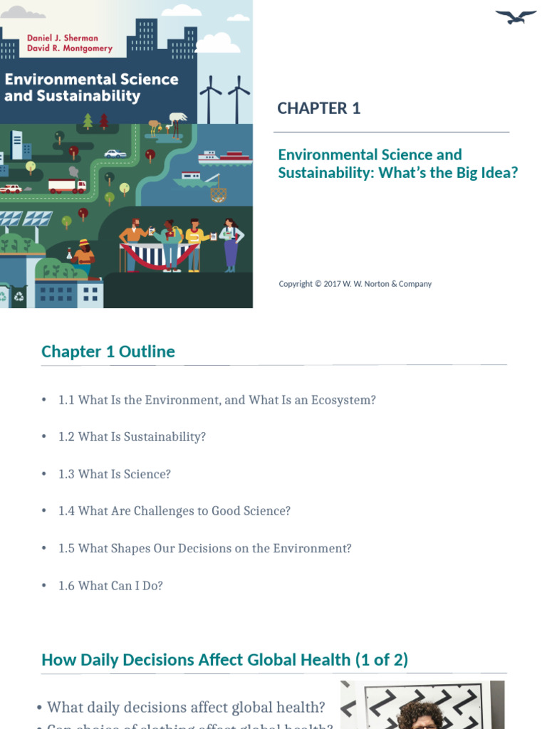 Chapter 1 Sustainability and Science | PDF | Hypothesis | Sustainability