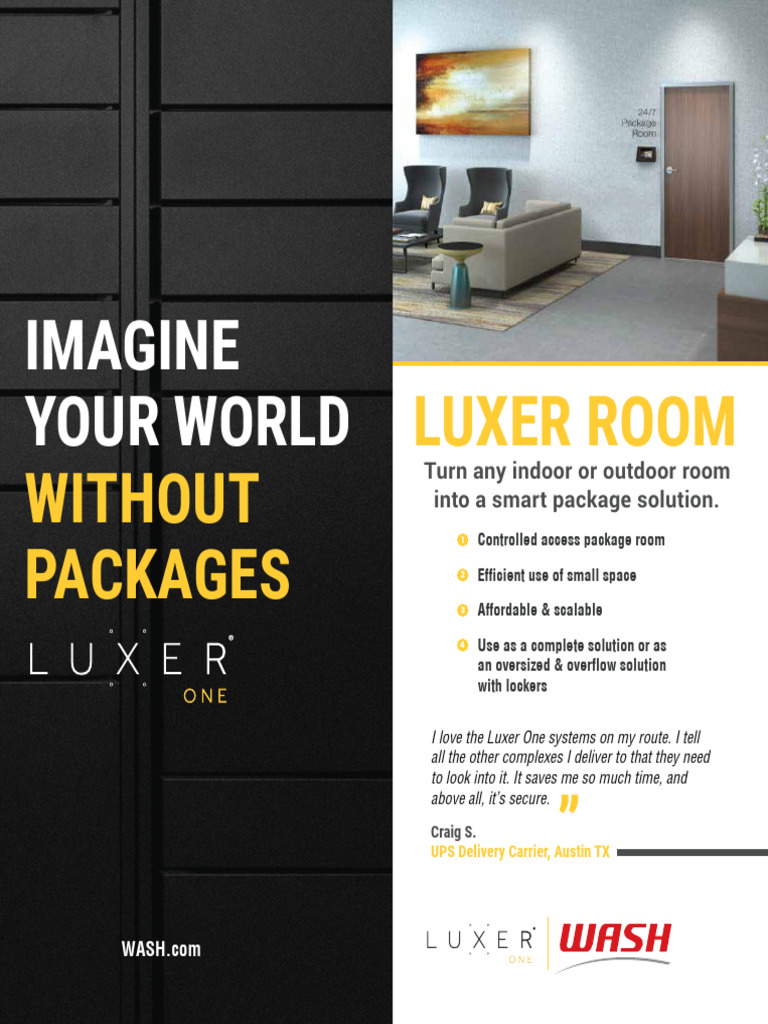 Luxer-One-Locker-Trifold-3 | PDF | Computing