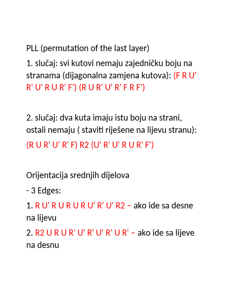 Oll I Pll Algoritmi Pdf
