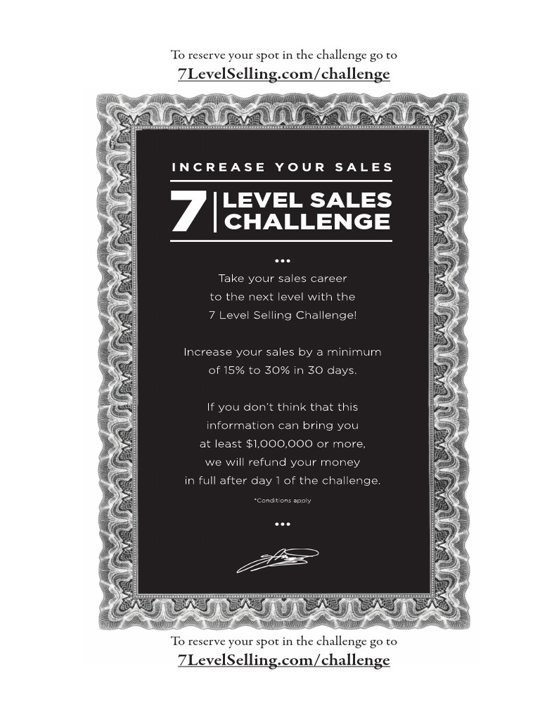 7 Level Selling Techniques Guide | PDF | Sales | Employment