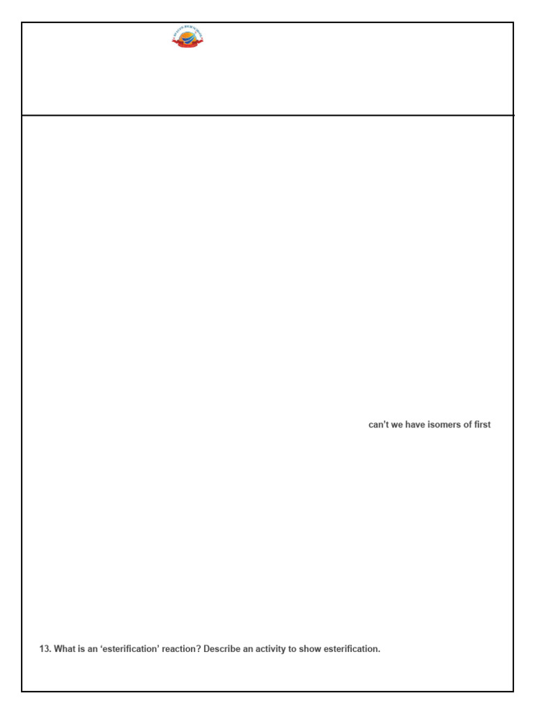 20240804-Science - LS 4 QB | PDF | Chemical Compounds | Ester